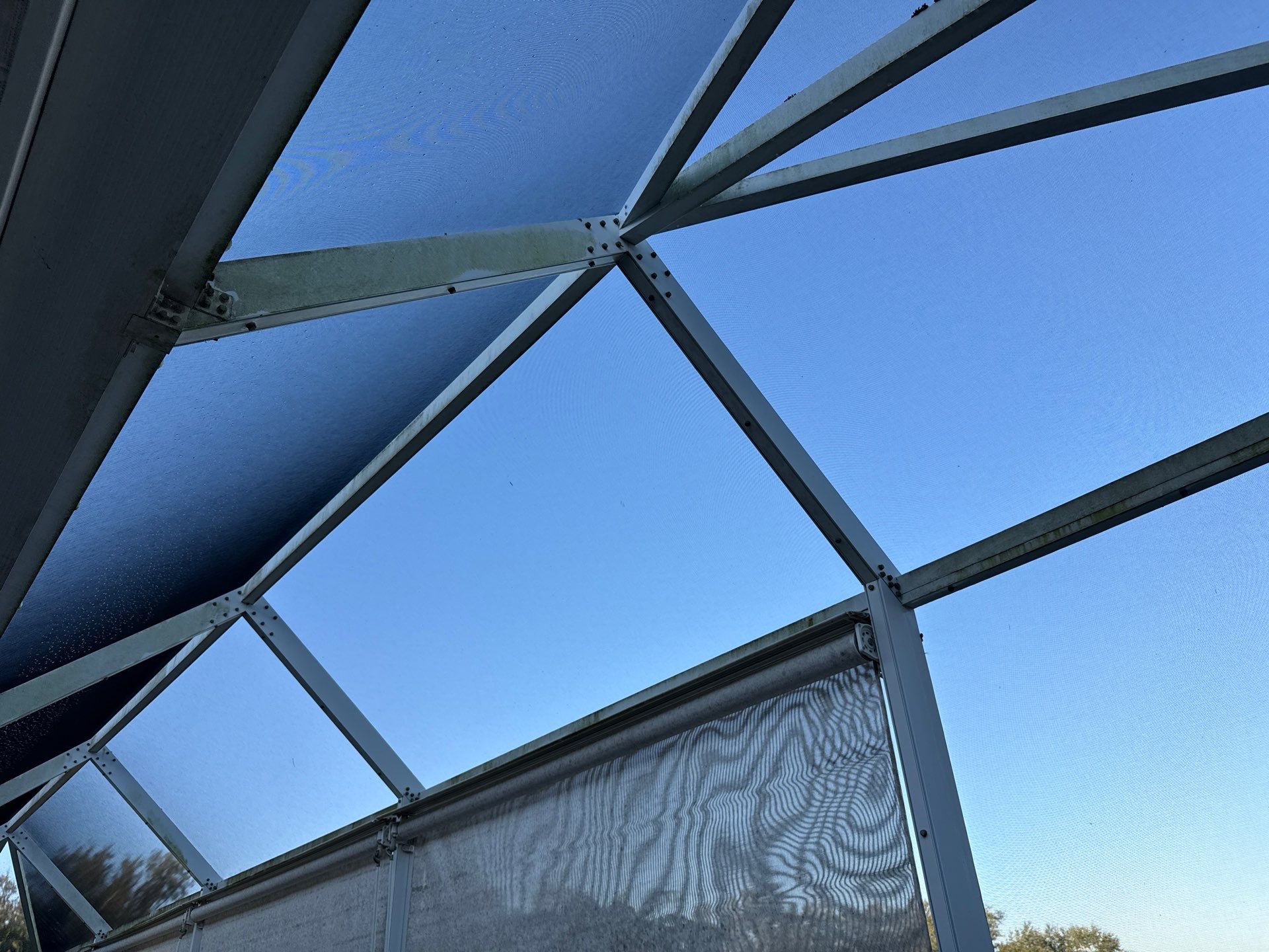 University Park Lanai Transformation | Screen Enclosure & Shade Cleaning by Sunshine AquaWash
