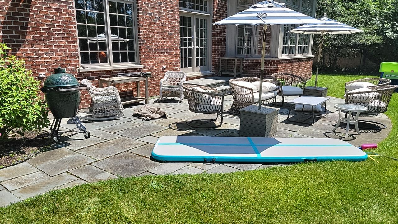 Exterior Stone and Concrete Surface Cleaning by Northern Power Washing LLC.