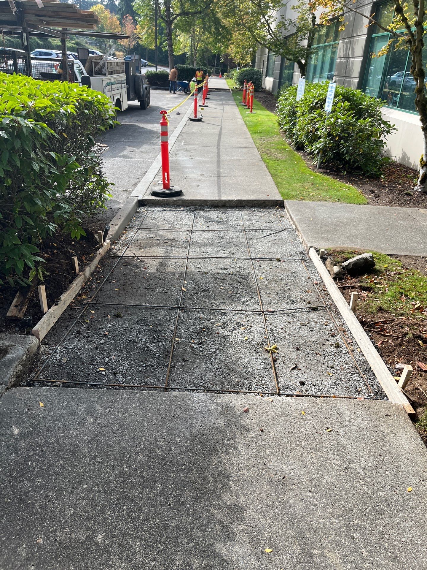 Kidder Matthews | Parking Lot Sealcoating & Striping with Concrete Curb & Patch Repairs  by Jireh Asphalt & Concrete Inc 