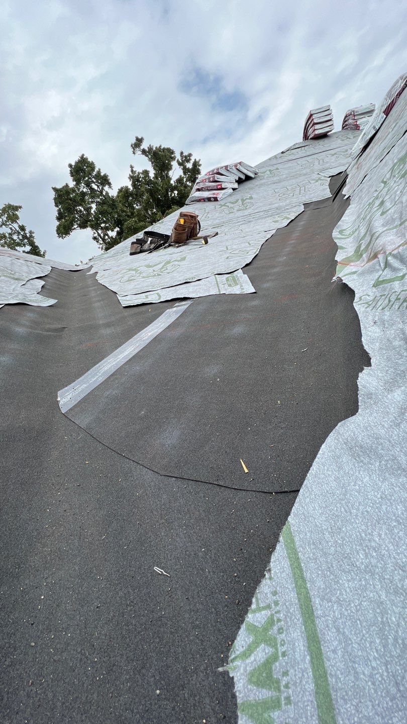Residential Roofing Installation using GAF Natural Shadow  by A & H Roofing and Contracting