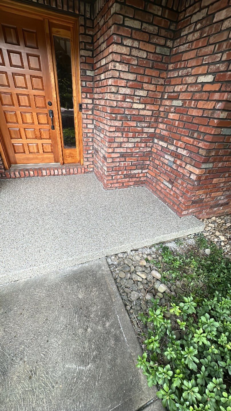 Garage + Porch Project in Pittsburgh by Floors in a Day, Inc