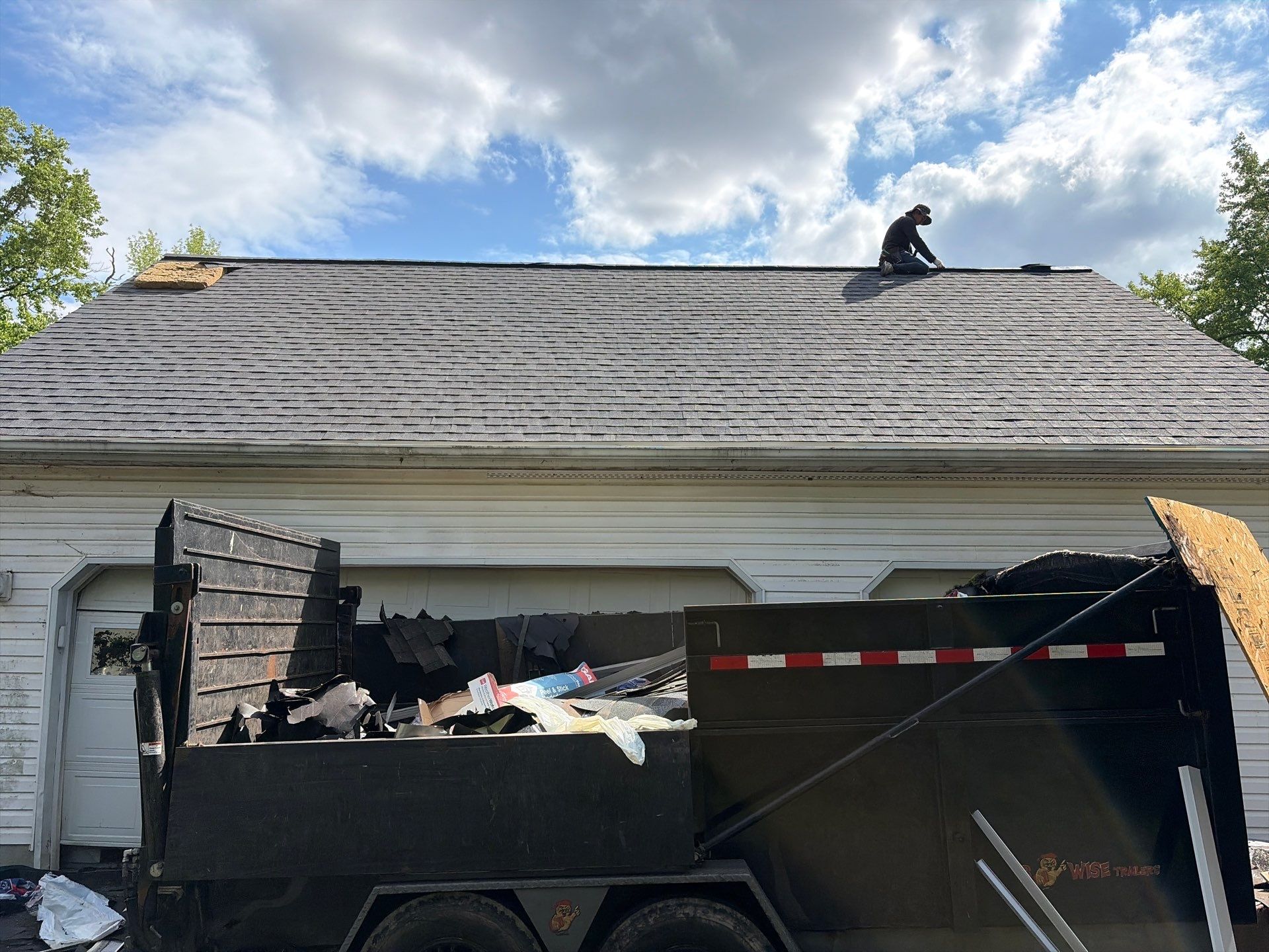 Residential Roofing Installation using GAF Timberline HDZ by Matter Construction, LLC