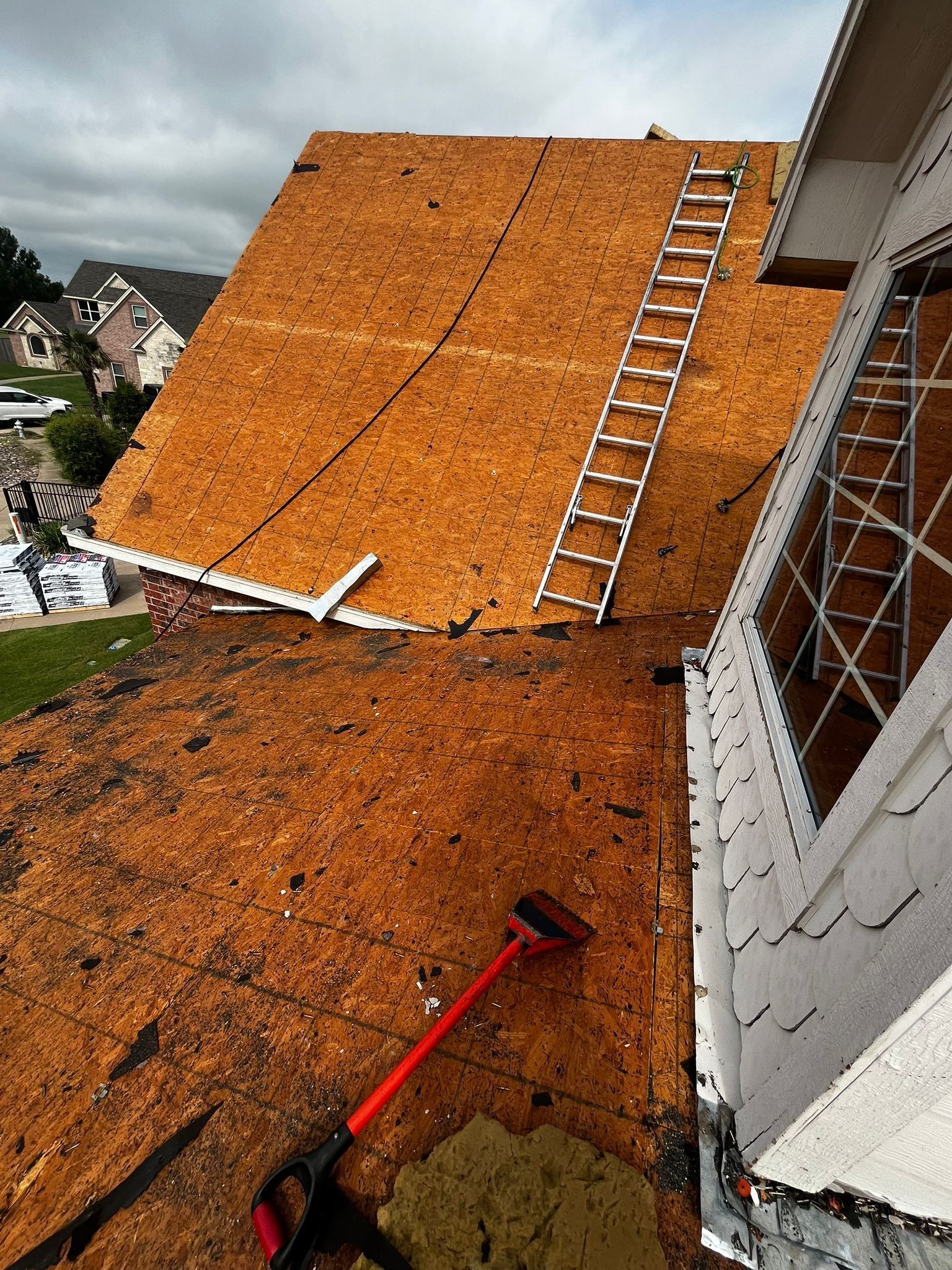 Project in Cleburne by Lonestar Roofing and Restoration LLC.