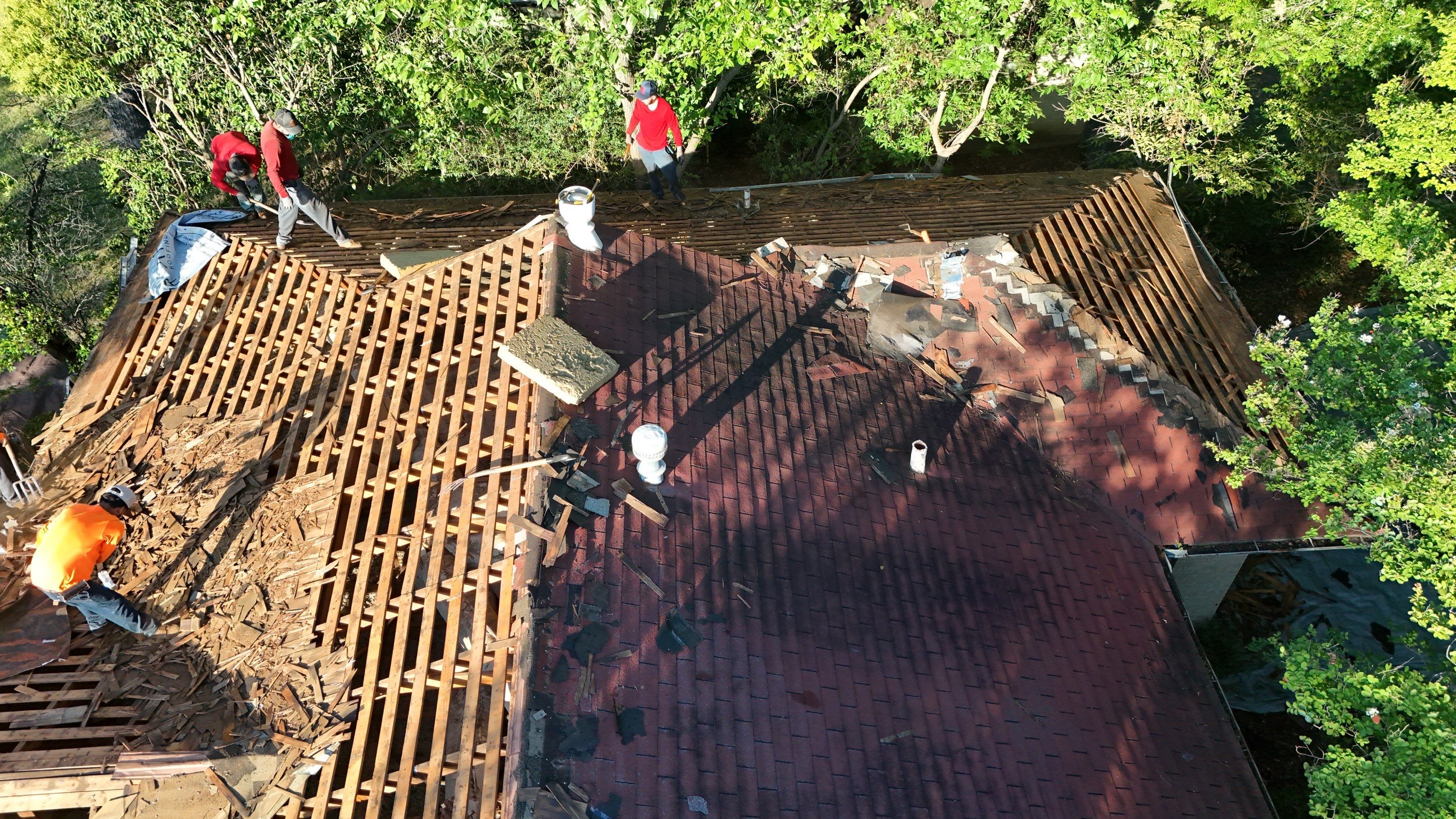 Full Roof Replacement and Re-Decking Project in Dallas by Armor Roofing | Exteriors