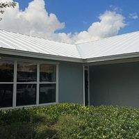 24ga 1" Nail-Strip Regal White  by Total Roofing System The Metal Roof Experts