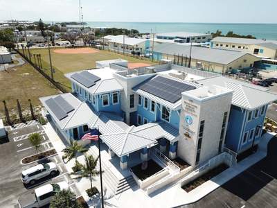 Standing Seam Metal Roof and TPO