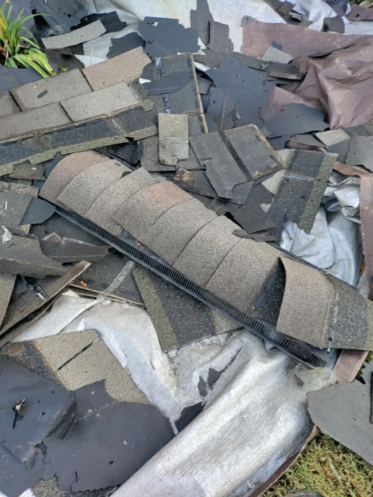 Residential Roofing Installation using Timberline HDZ Hickory  by Inspector Roofing and Restoration