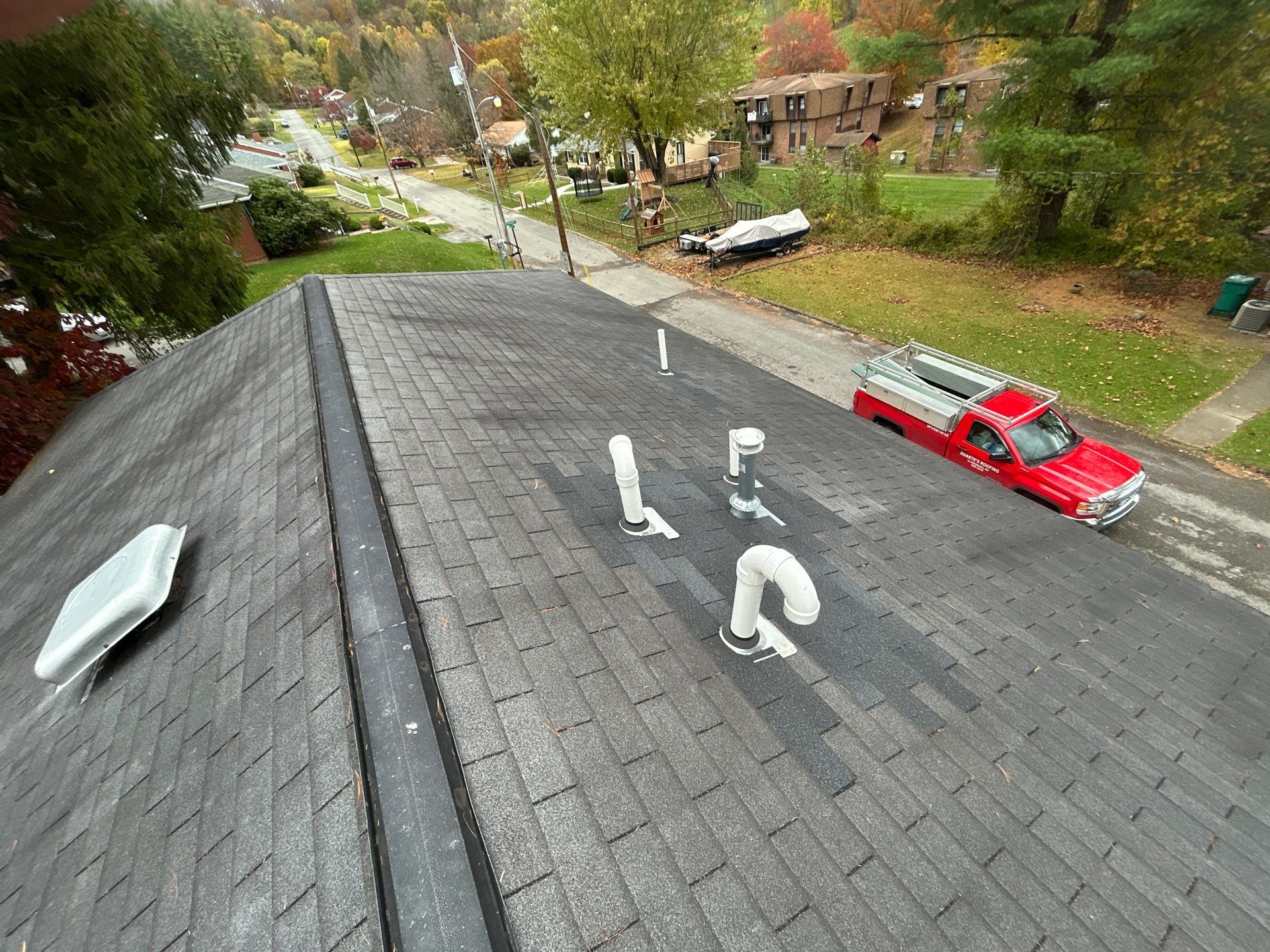 Project in Clarksburg by Duarte’s Roofing 