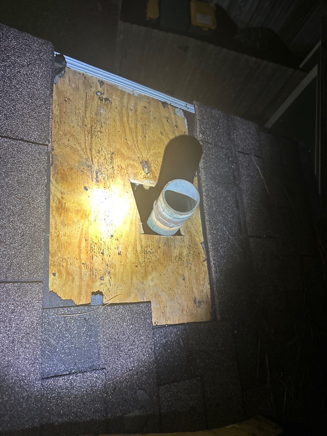 Hail Damage using Owen's Corning Duration (Lifetime) Shingles by Roof Repair Company