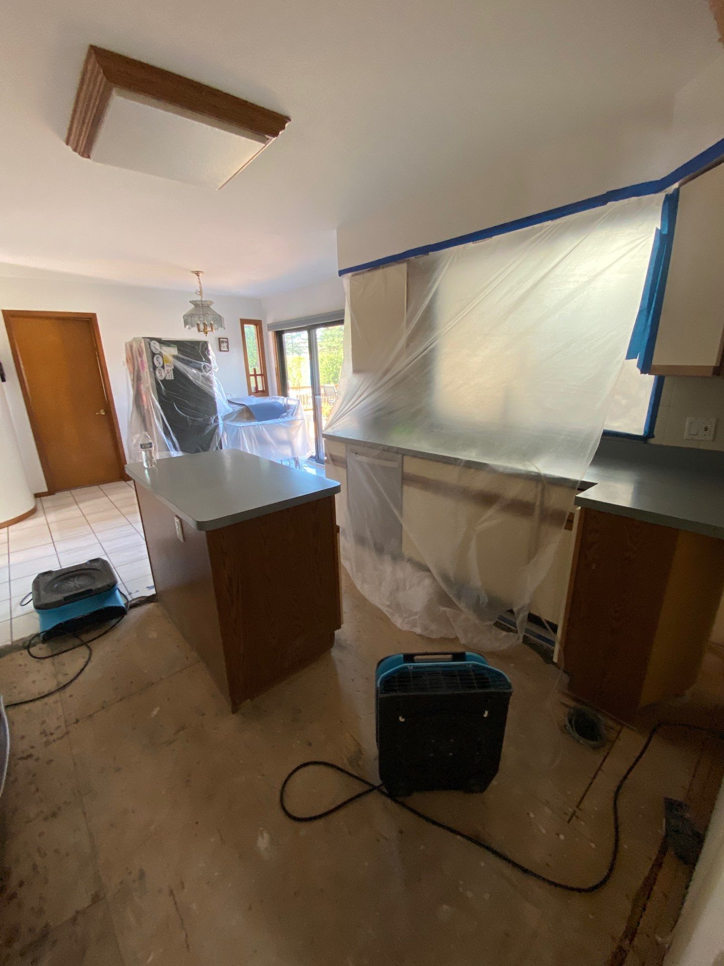 Project in Farmington Hills by EzDry Water Mitigation & Property Restoration