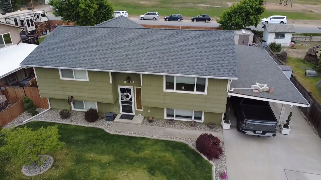 Residential Architectural Shingle Roof Replacement in North Aurora Avenue East Wenatchee, Washington by Alpine Roofing