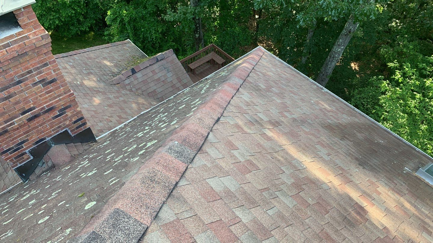 Residential Roofing Installation using Owens Corning Duration Driftwood by A Plus Exterior