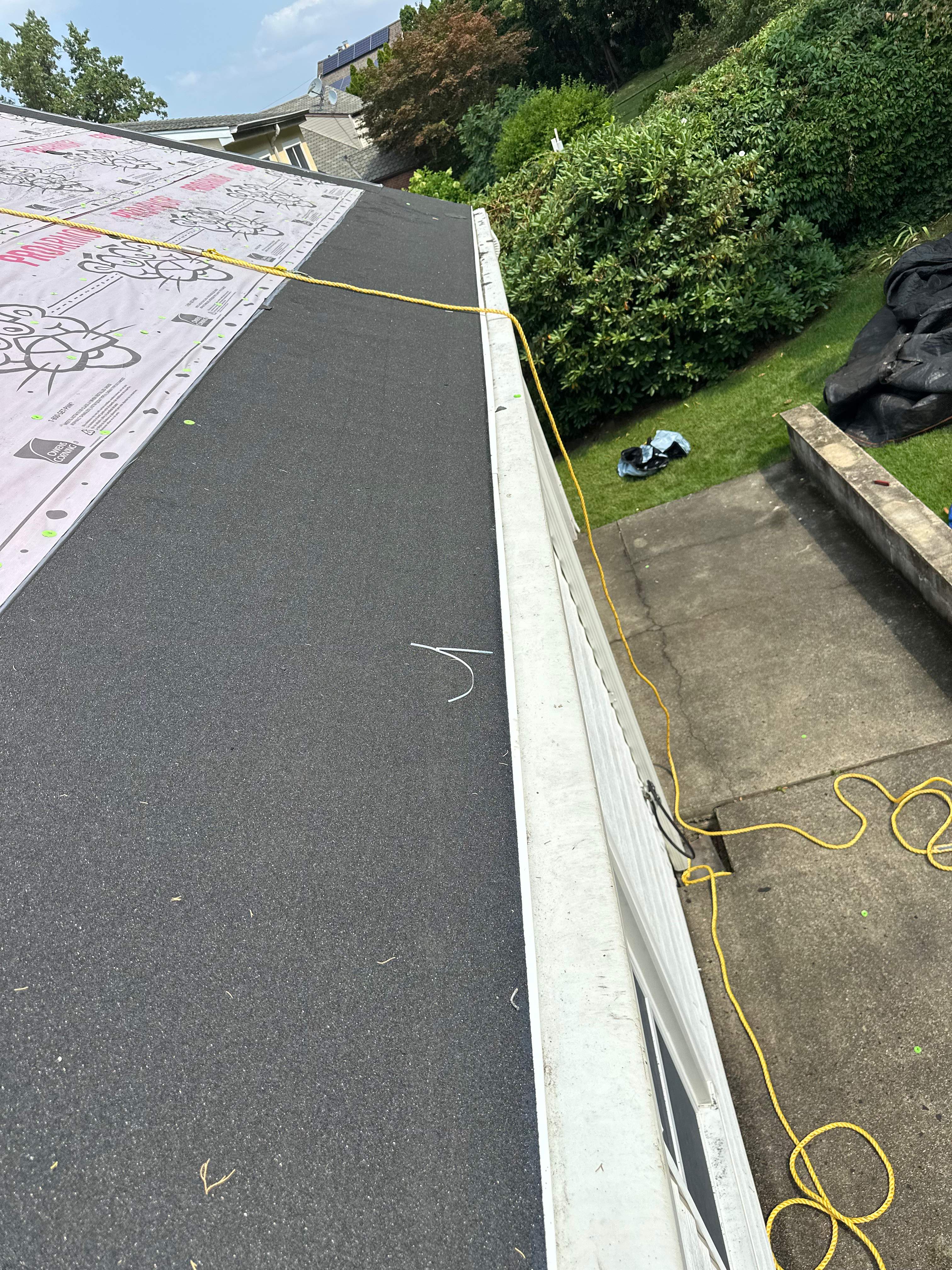 Project in Yonkers by The Energy Efficient Roofer & George's Seamless Gutters