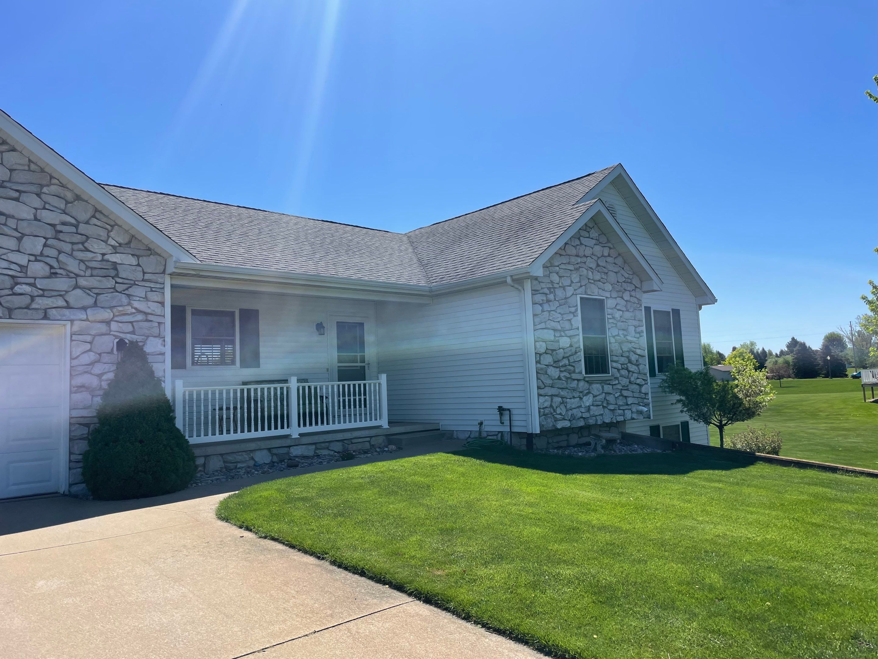 New Roof and Shutters Create a whole new look! by 42 North Construction, LLC.