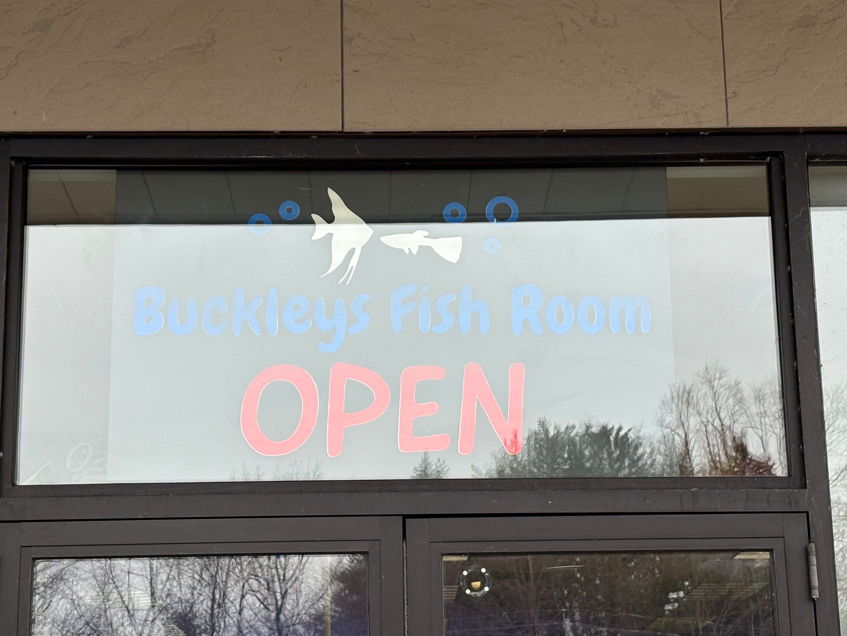 Buckley's Fish Room LED Sign & Door Vinyl by FASTSIGNS of Saratoga Springs
