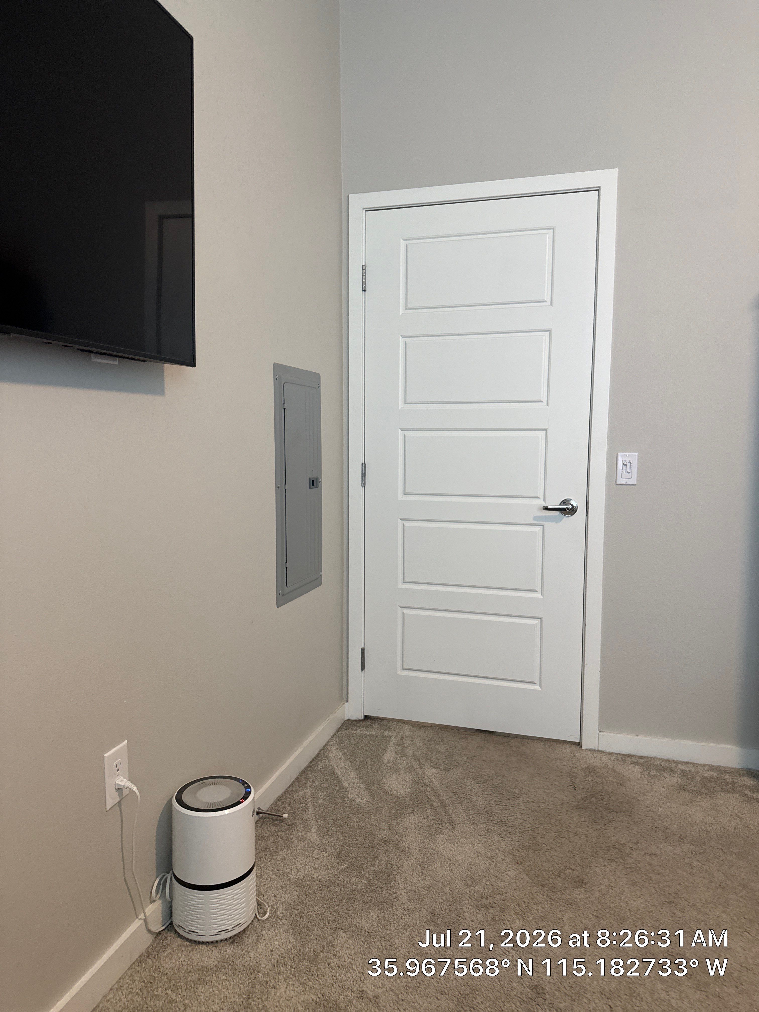 Home Office Renovation and Equipment Installation in Las Vegas by CompanyCam Sales Demo