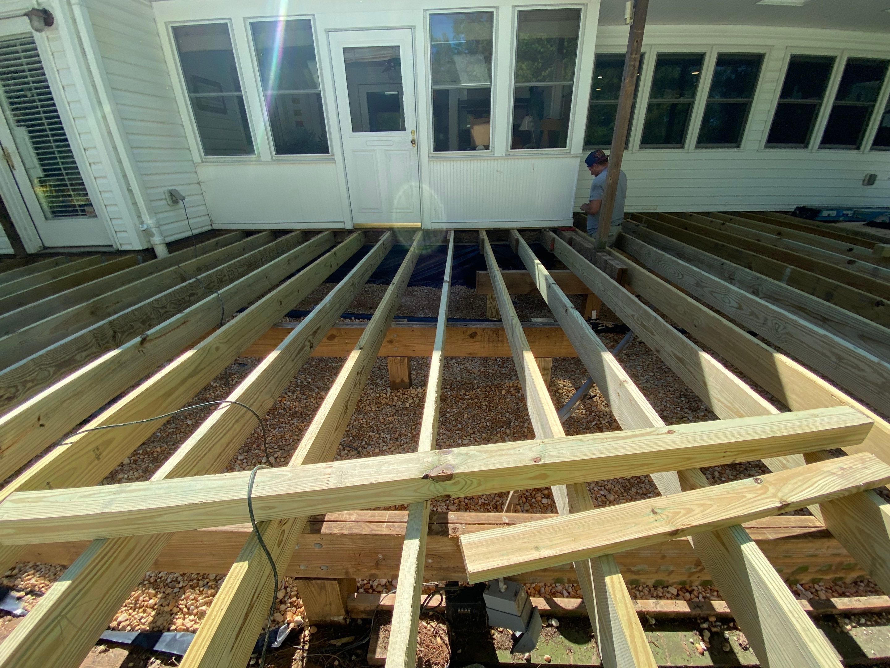 Deck Transformation using Timbertech & Azek by The Smet Companies, LLC