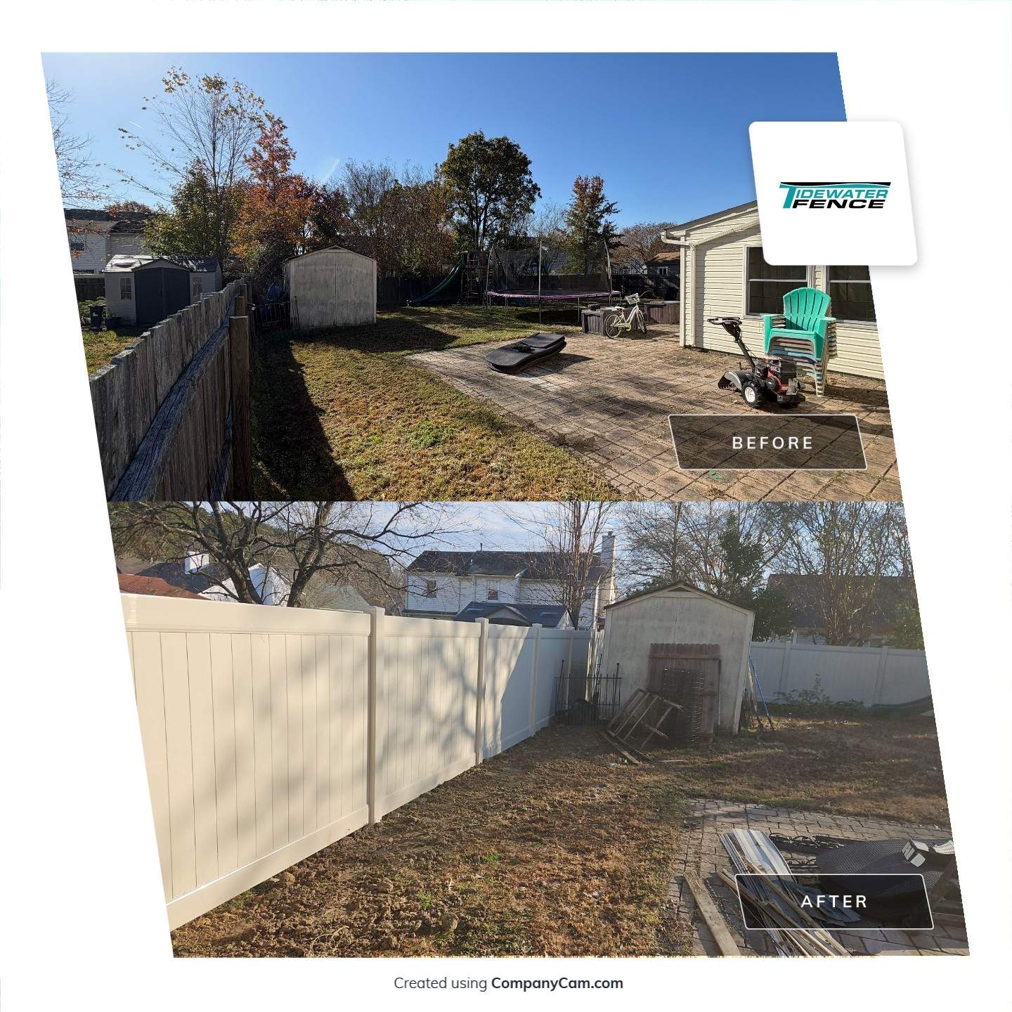 A Clean Line, A Bold Statement by Tidewater Fence