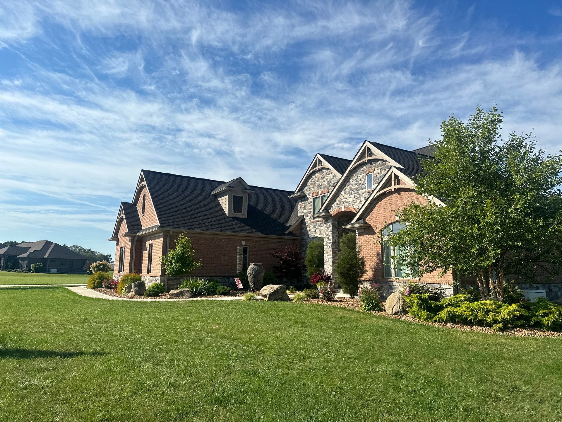 Residential Roofing Installation using GAF Timberline HDZ Appalachian Sky by Nitro Roofing and Construction