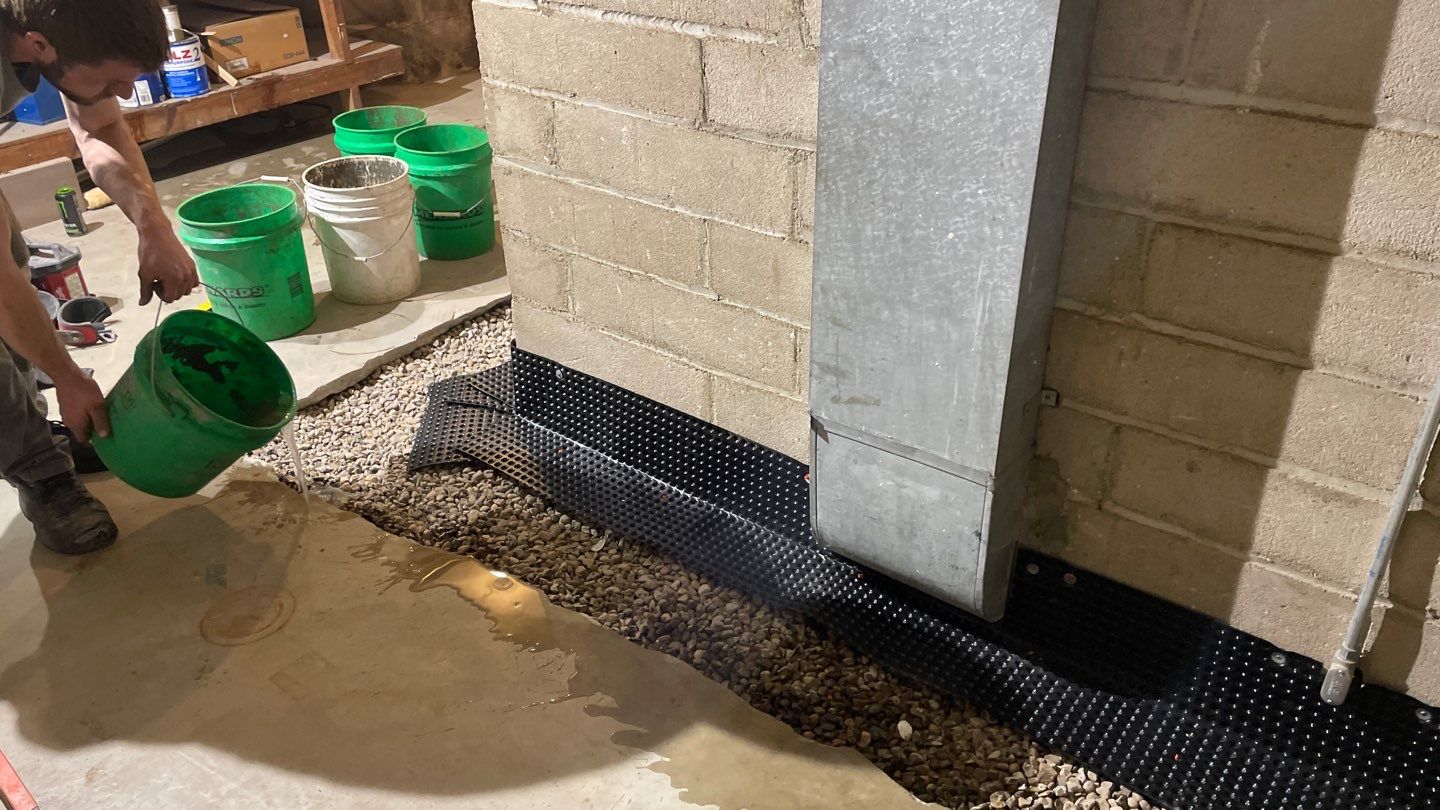Drain Tile in South Minneapolis by Waterproofing Northeast