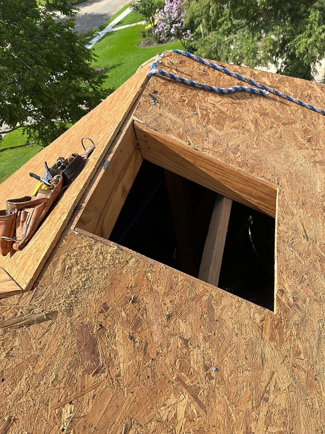 Residential Roofing Installation using Owen's Corning Duration (Lifetime) Shingles by Roof Repair Company