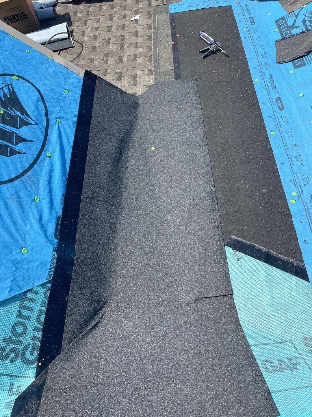 Residential Roofing Installation using Roof Replacement by American Roofing & Construction LLC