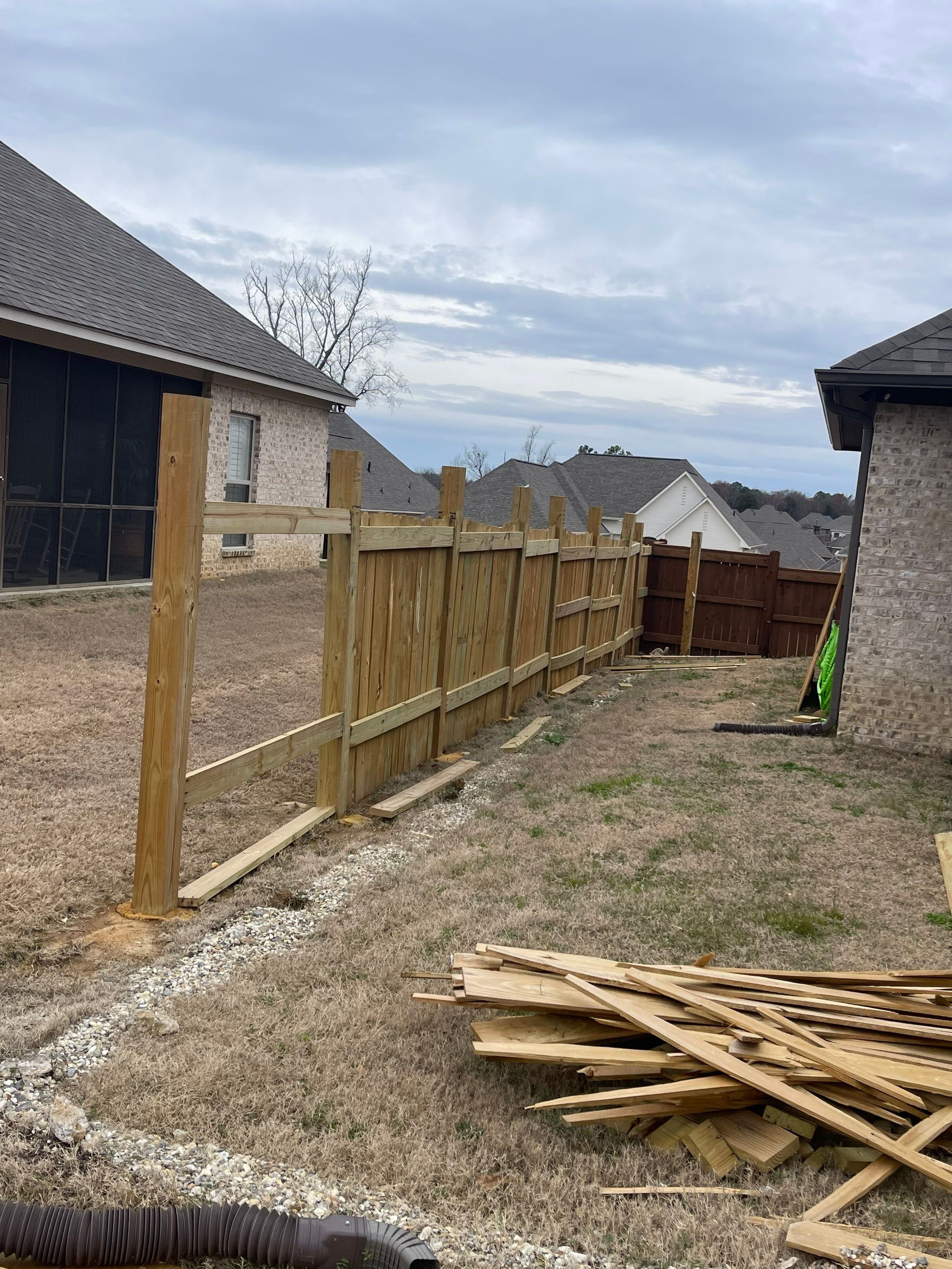 6' Treated Pine Good Neighbor 6x6 Posts by Roberson Construction LLC