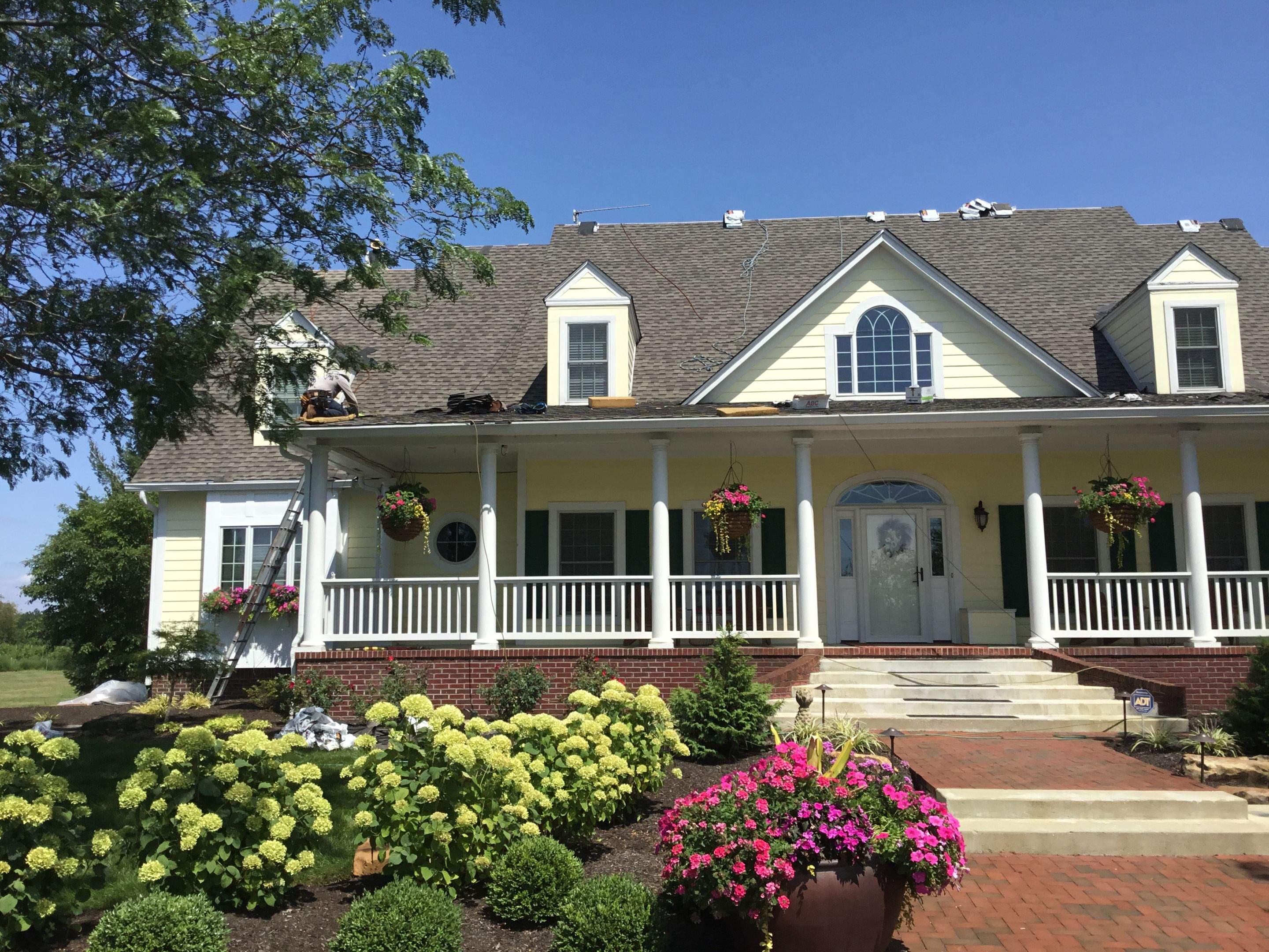 Project in Sheridan by Moss Roofing