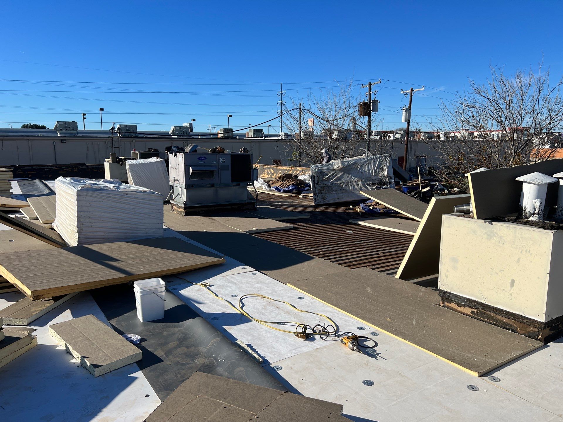 Commercial Roofing Installation using GAF Evergaurd TPO 60 Mil by Becker Roofing and Exteriors