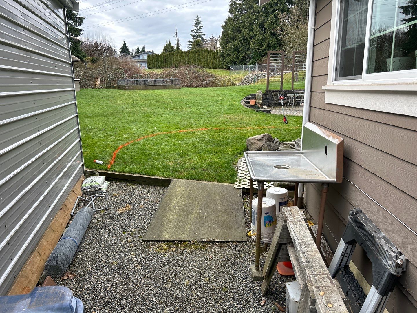 Wayne | Concrete patio & Walkway by Jireh Asphalt & Concrete Inc 