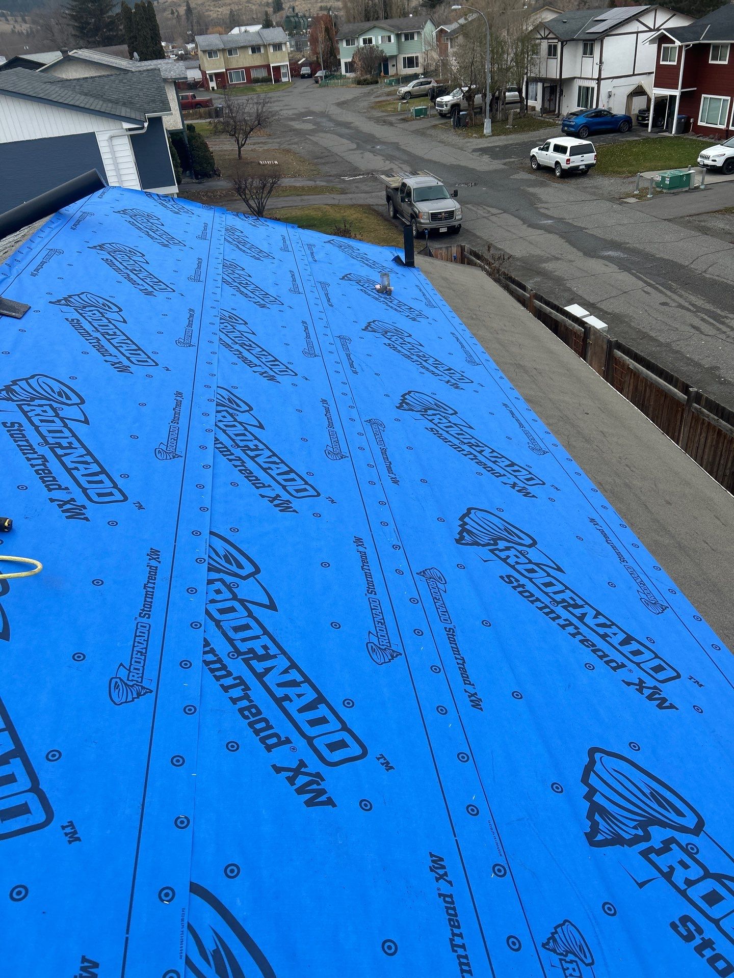 Residential Reroof Shingle - Birchwood by Top Notch Roofing Inc
