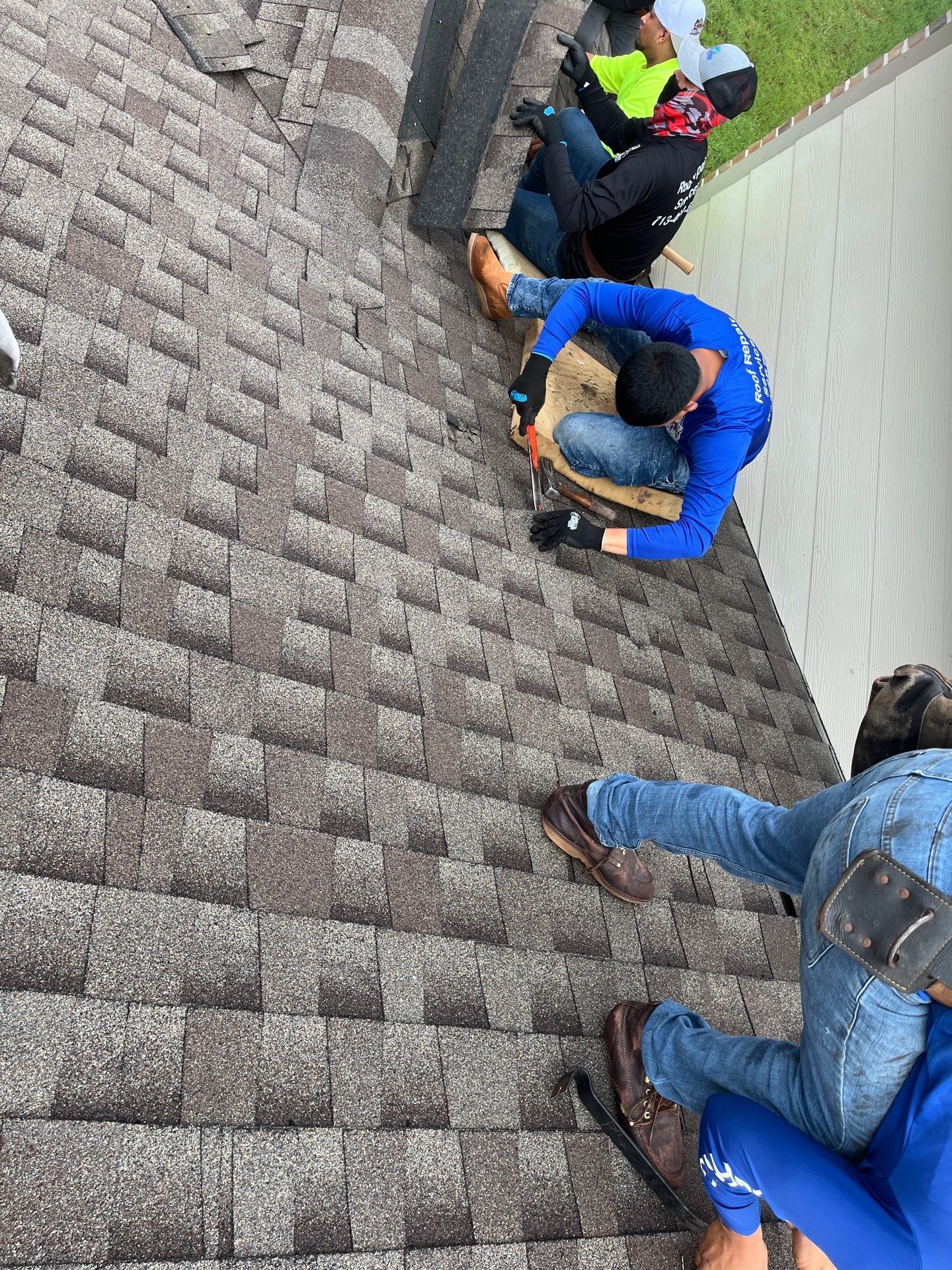 Residential Roofing Repair using Owen's Corning Duration (Lifetime) Shingles by Roof Repair Company