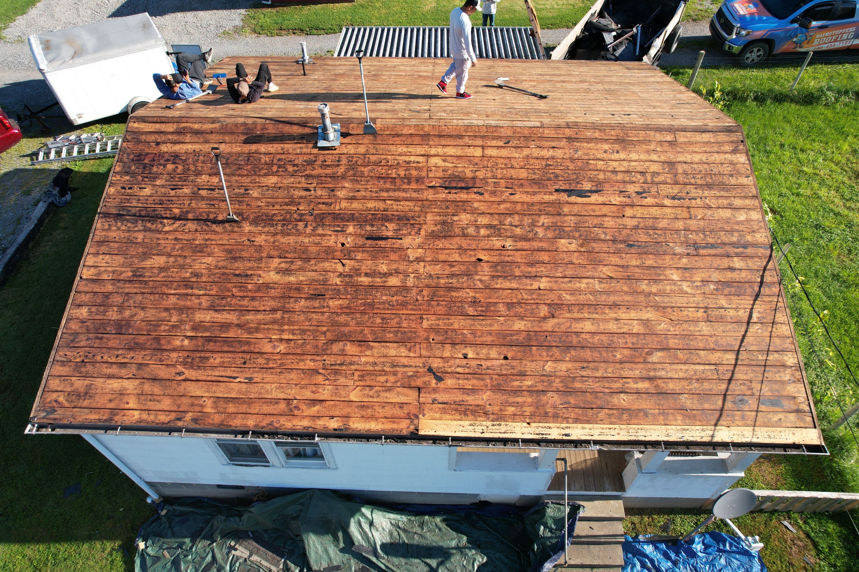 Residential Roofing Installation using GAF Timberline HDZ Pewter Gray by Rainstoppers Roofing