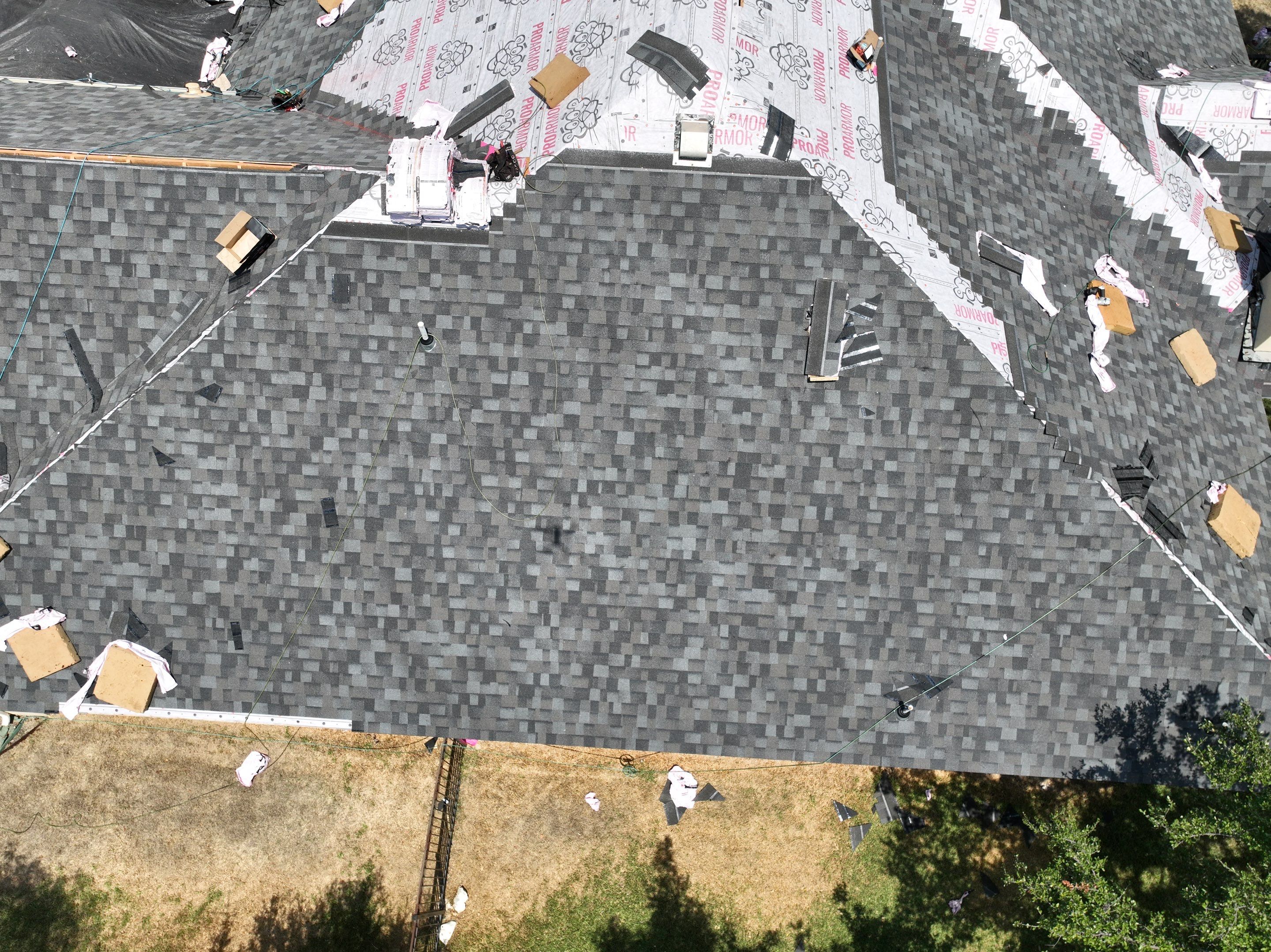 Residential Roof Replacement using Owens Corning Duration Designer 30 Year Laminate Shingle  by Premier Roofing and Contracting