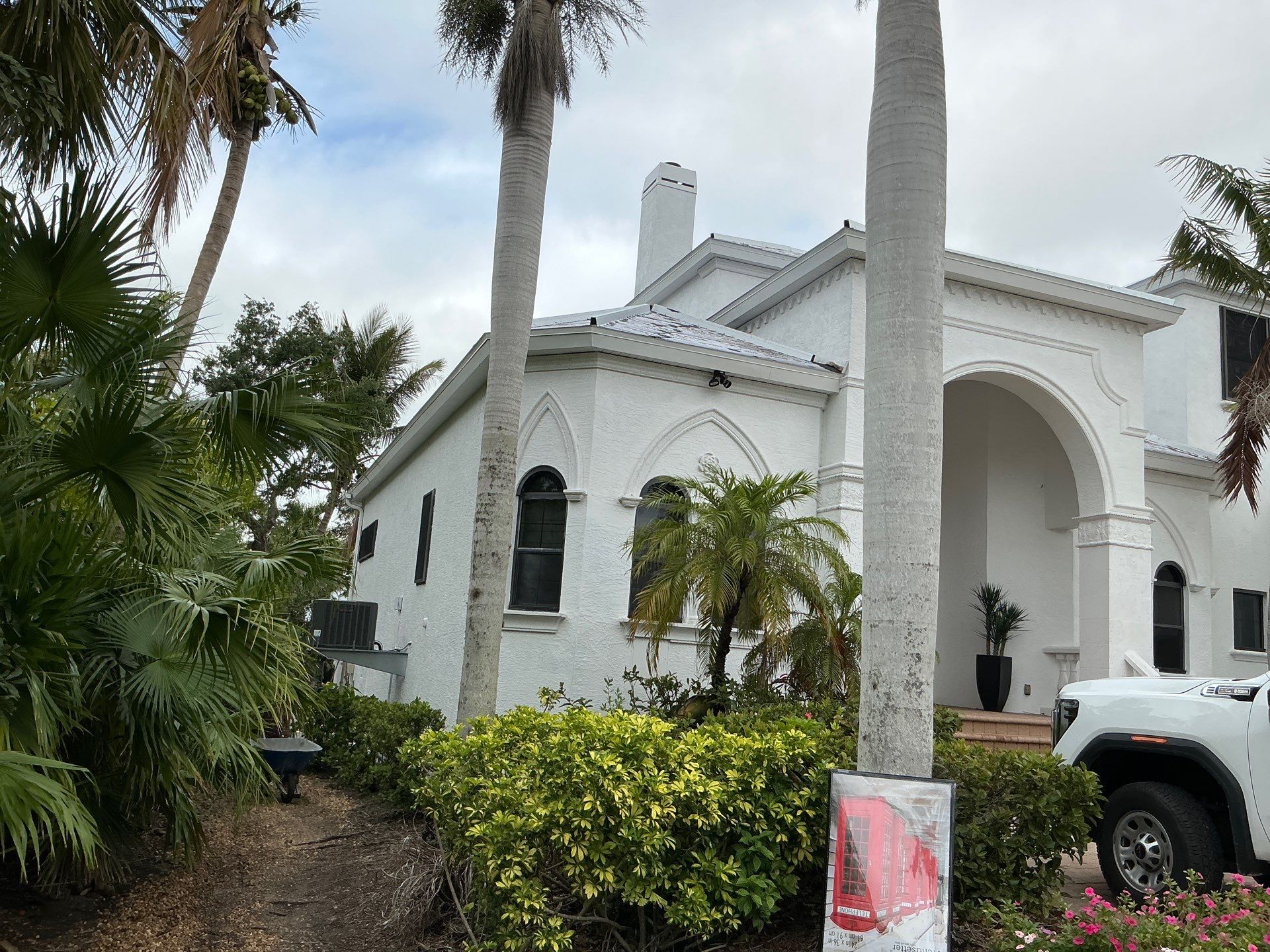 Custom Downspouts with Splash Guards in Sarasota FL by Gutter Professors