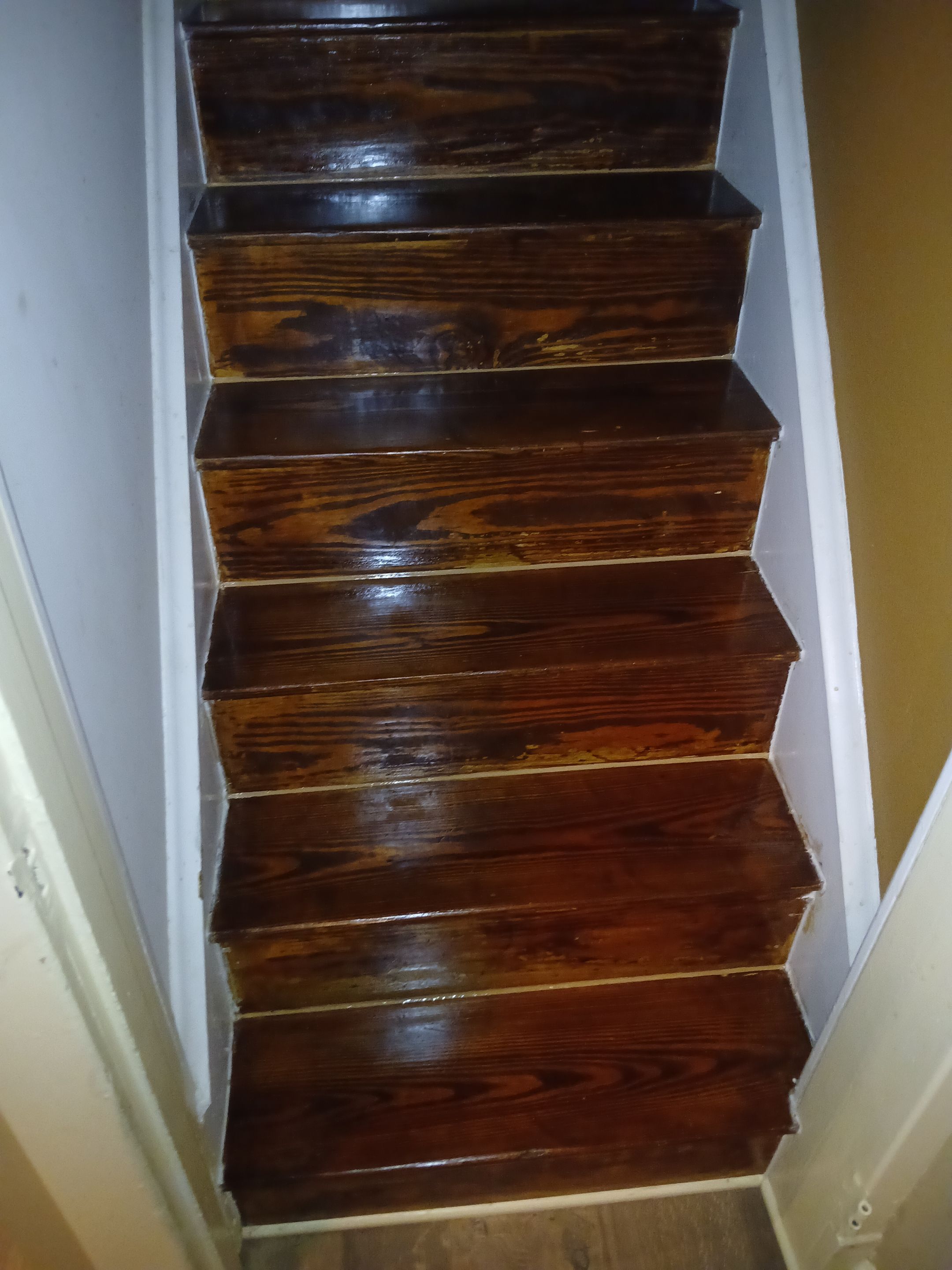 Staircase Refresh in Wilmington by Gc Makeovers