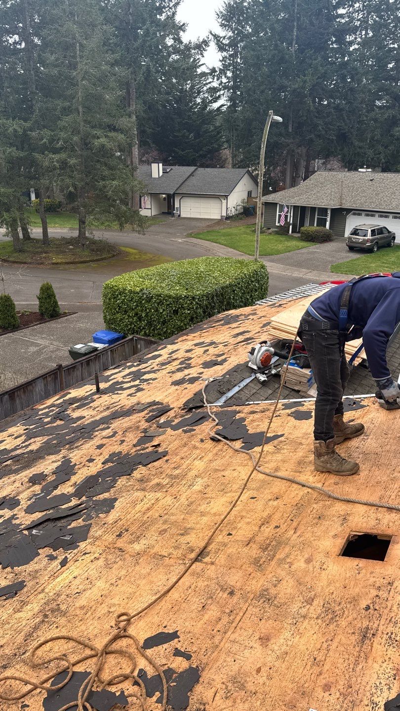 Roof replacement by Roofing Formula LLC