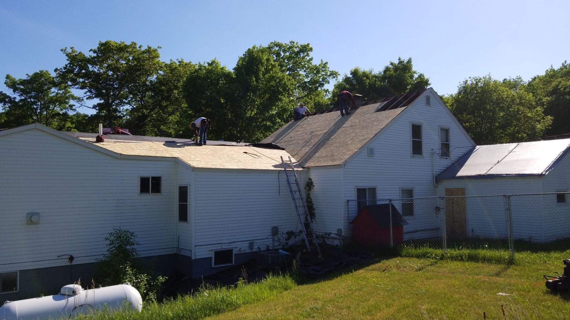New Roof using tools by Customer Success Demo Account