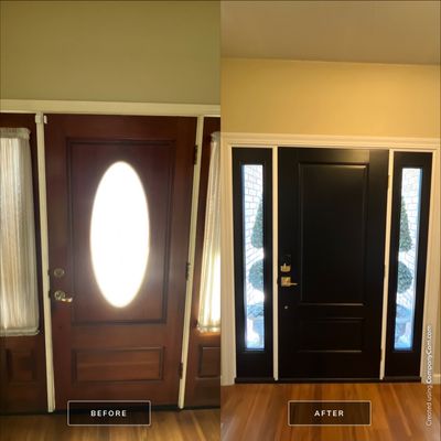 Therma Tru Entry Door in Onyx
