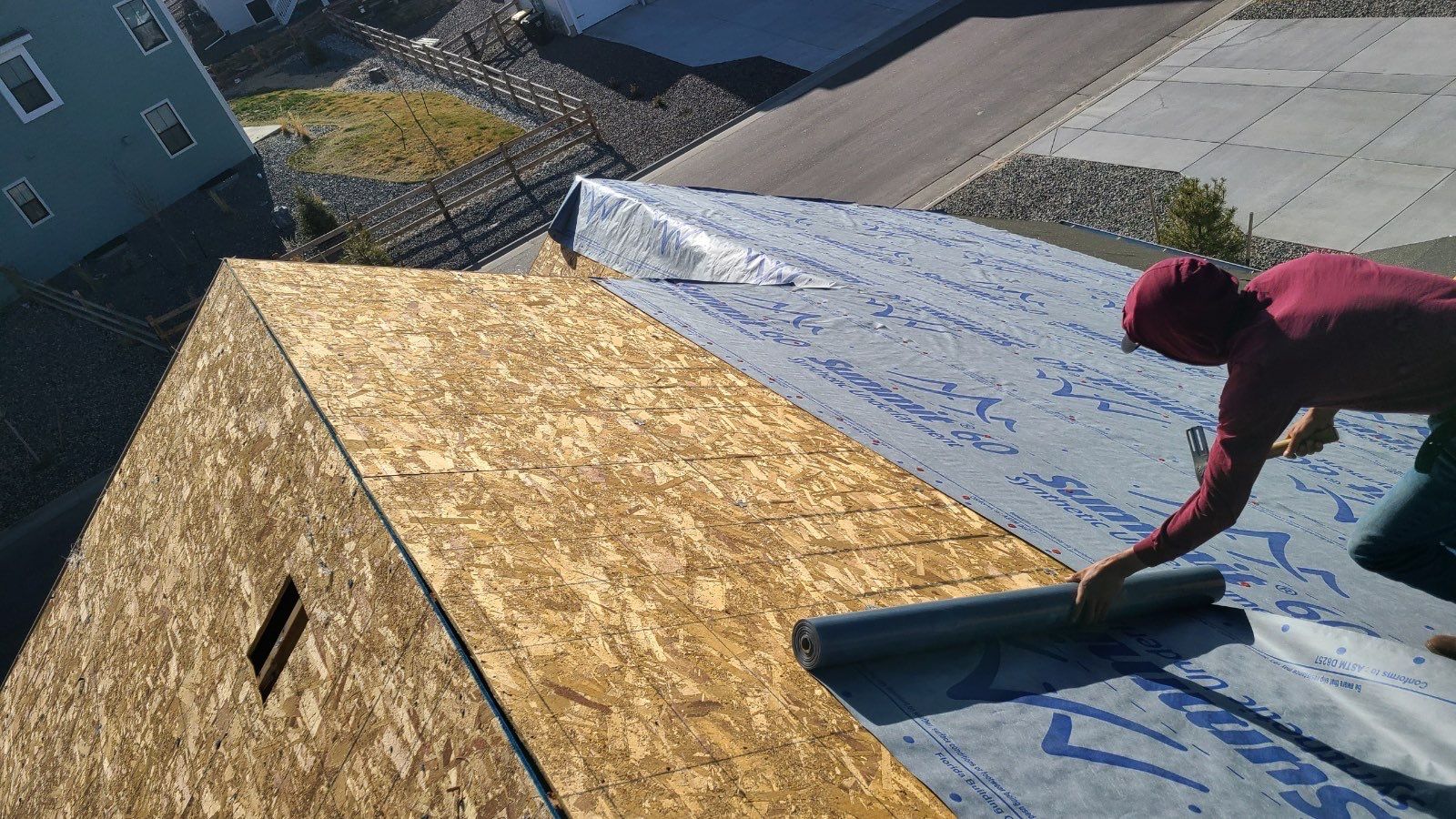 Residential Roofing Installation using Atlas Pinnacle Impact Black Shadow by Blue Peaks Roofing LLC 