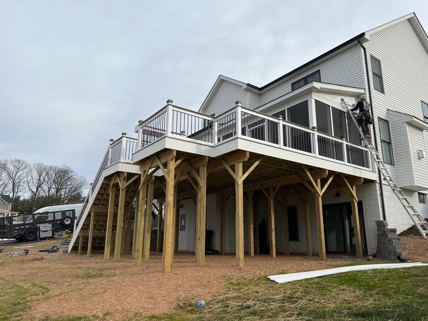 Deck and Roof Replacement by Bec Construction Llc