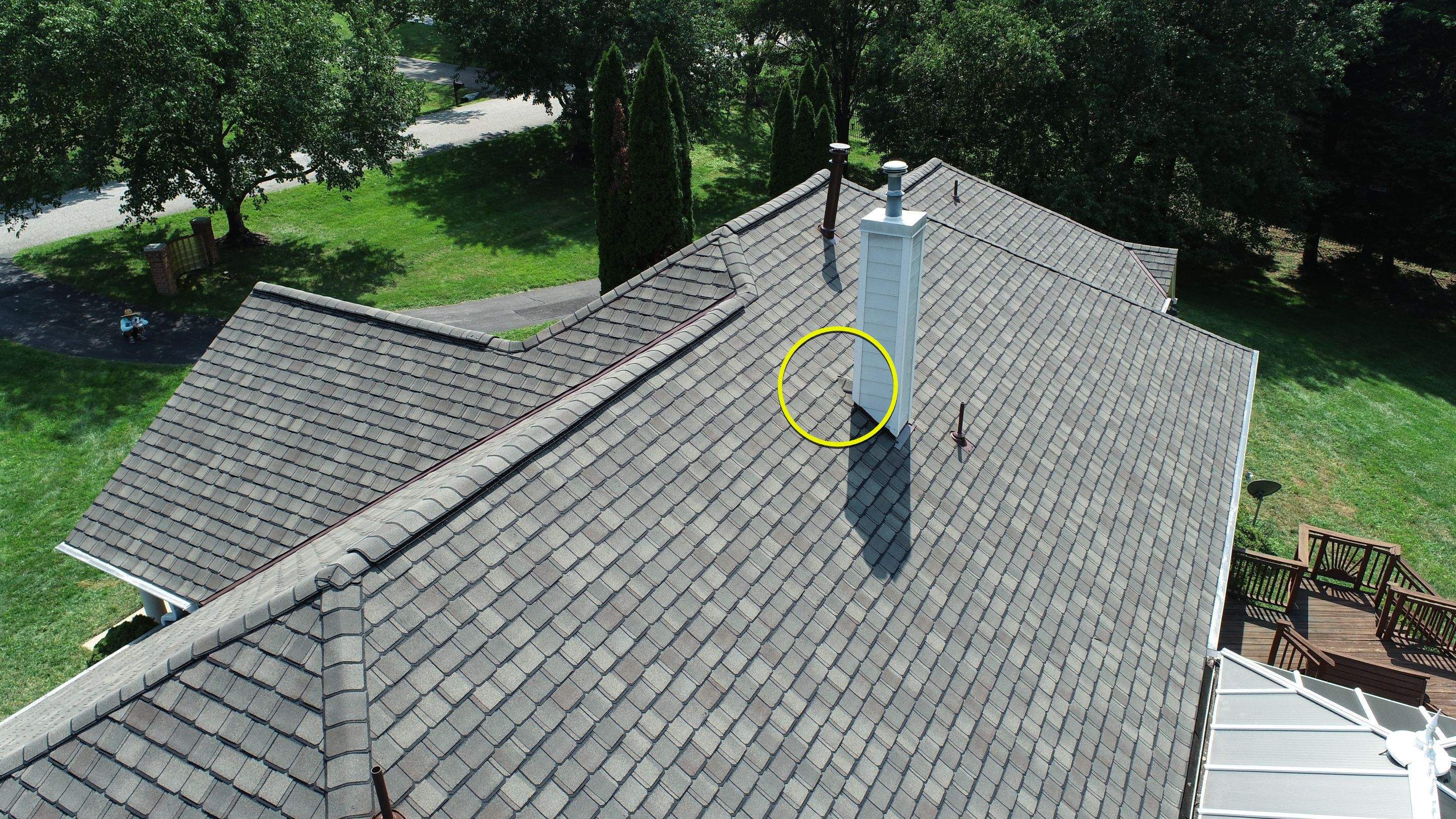 Roof Replacement using Certainteed Grand Manor Shingles by American Home Contractors