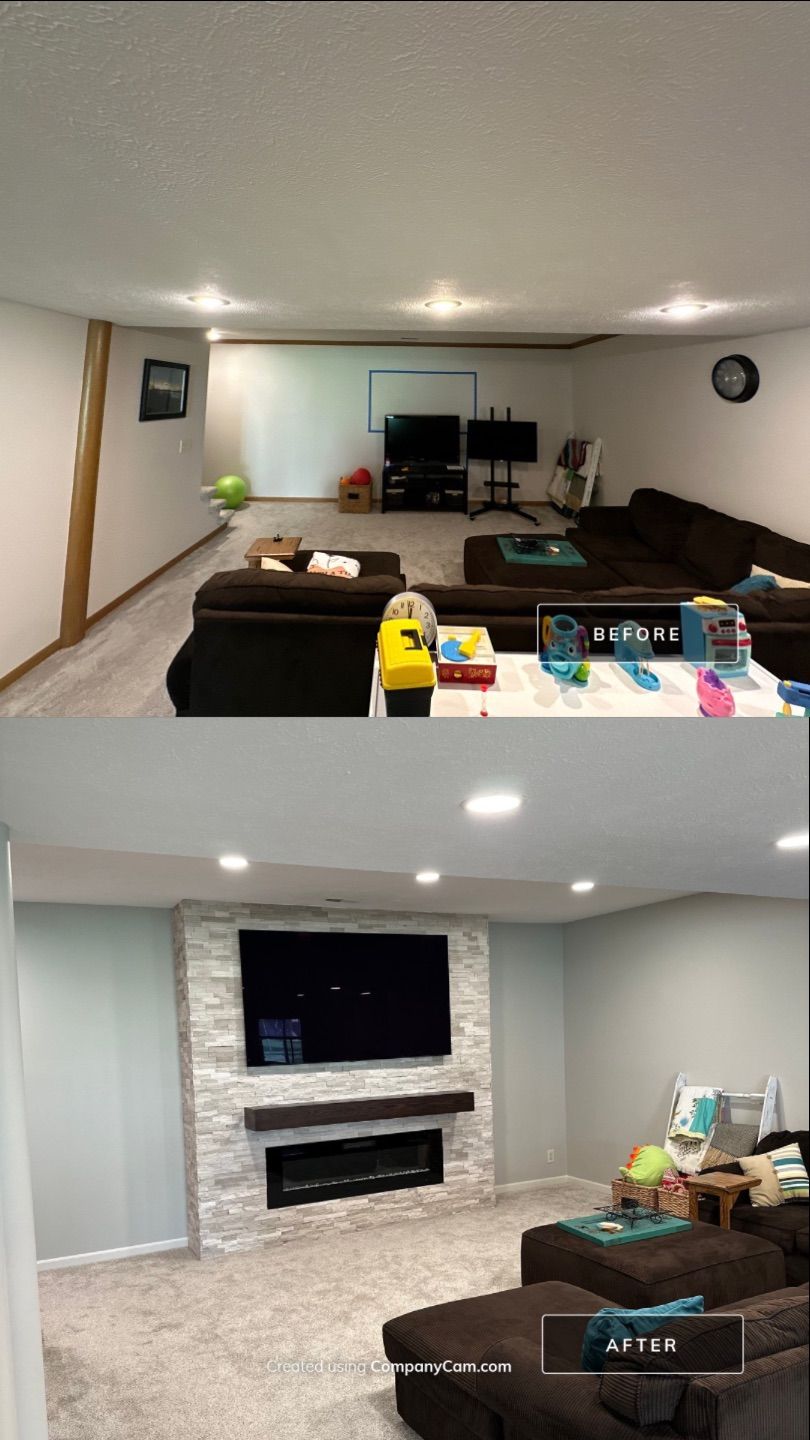 Project in Omaha by Bennett Design + Build