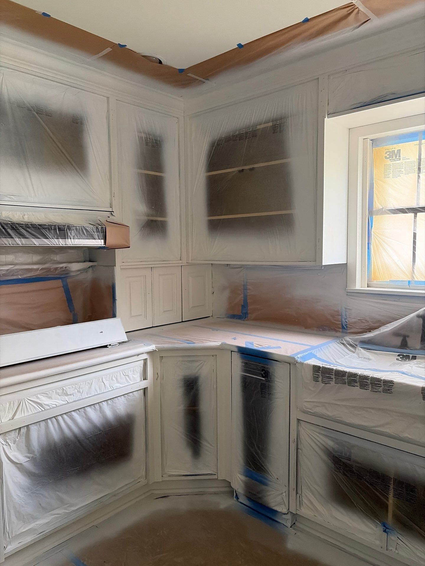 A Brilliant Cabinet Transformation | Tyler TX Quality Coats Painting by Quality Coats Painting