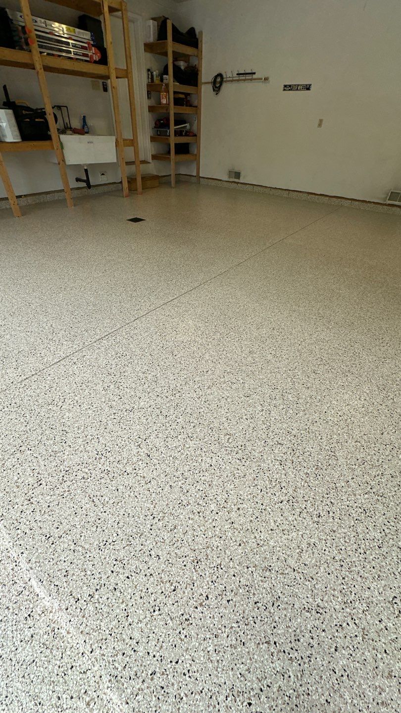 Garage Project in Weirton by Floors in a Day, Inc