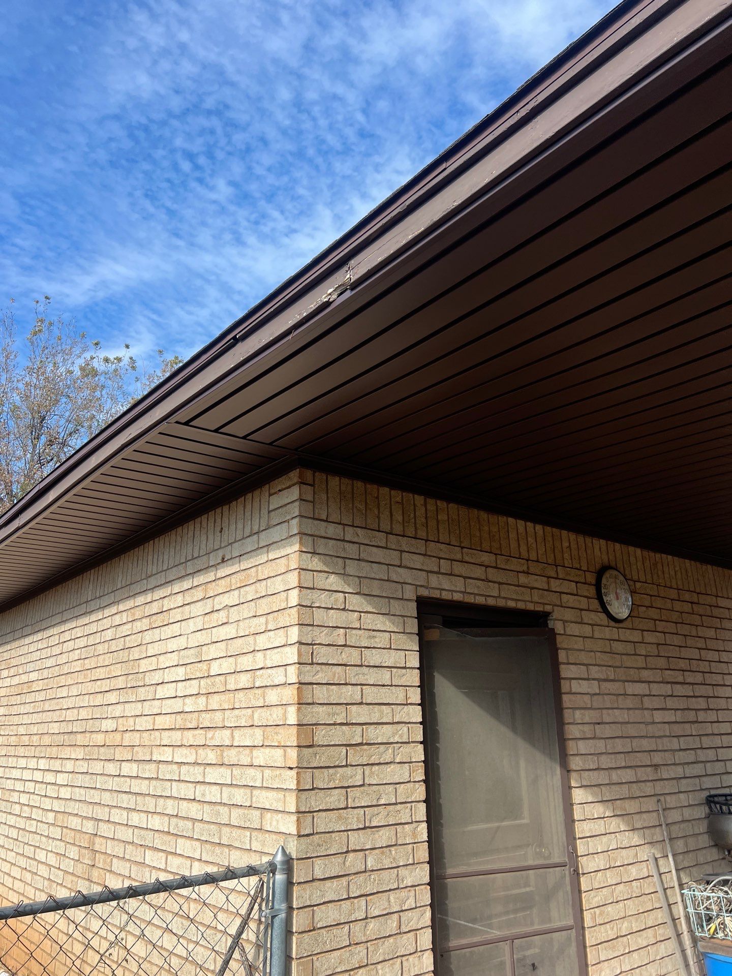 soffit replacement in Crescent by McCann's Roofing and Construction