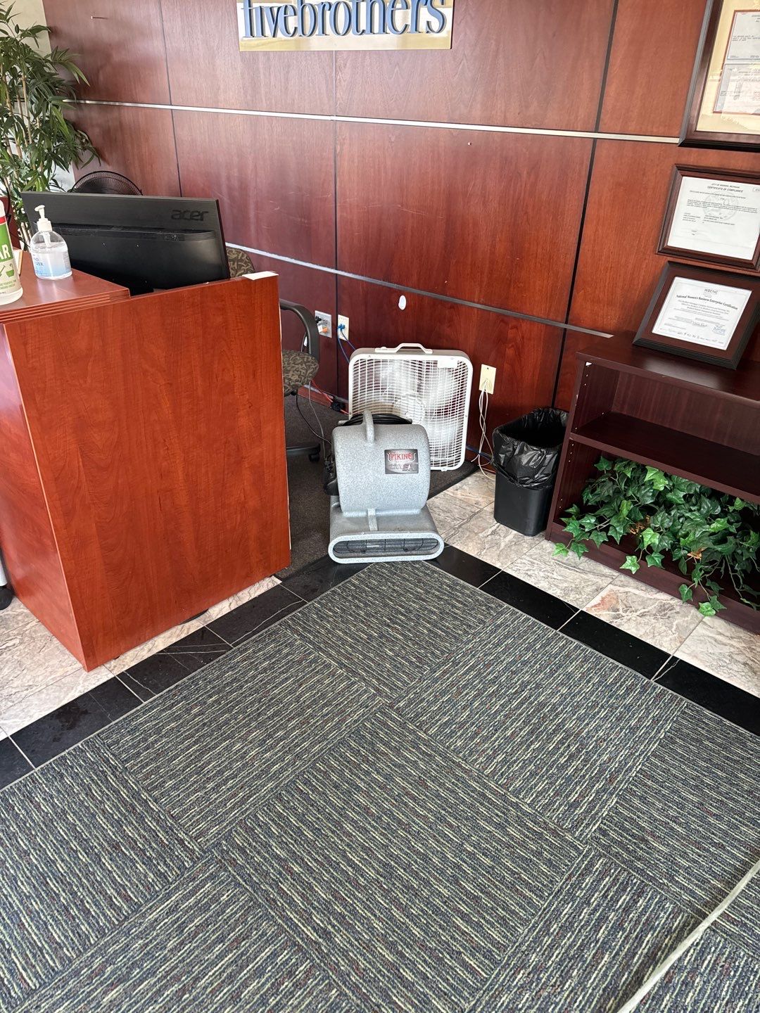 Project in Warren by EzDry Water Mitigation & Property Restoration