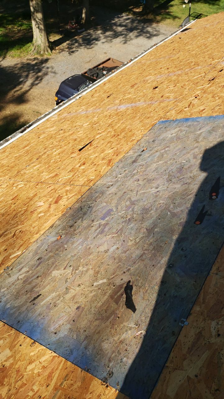 Marshall Roofing Project - Landmark Pro Max Def Pewterwood Designer Shingles by RM Banning, Inc.