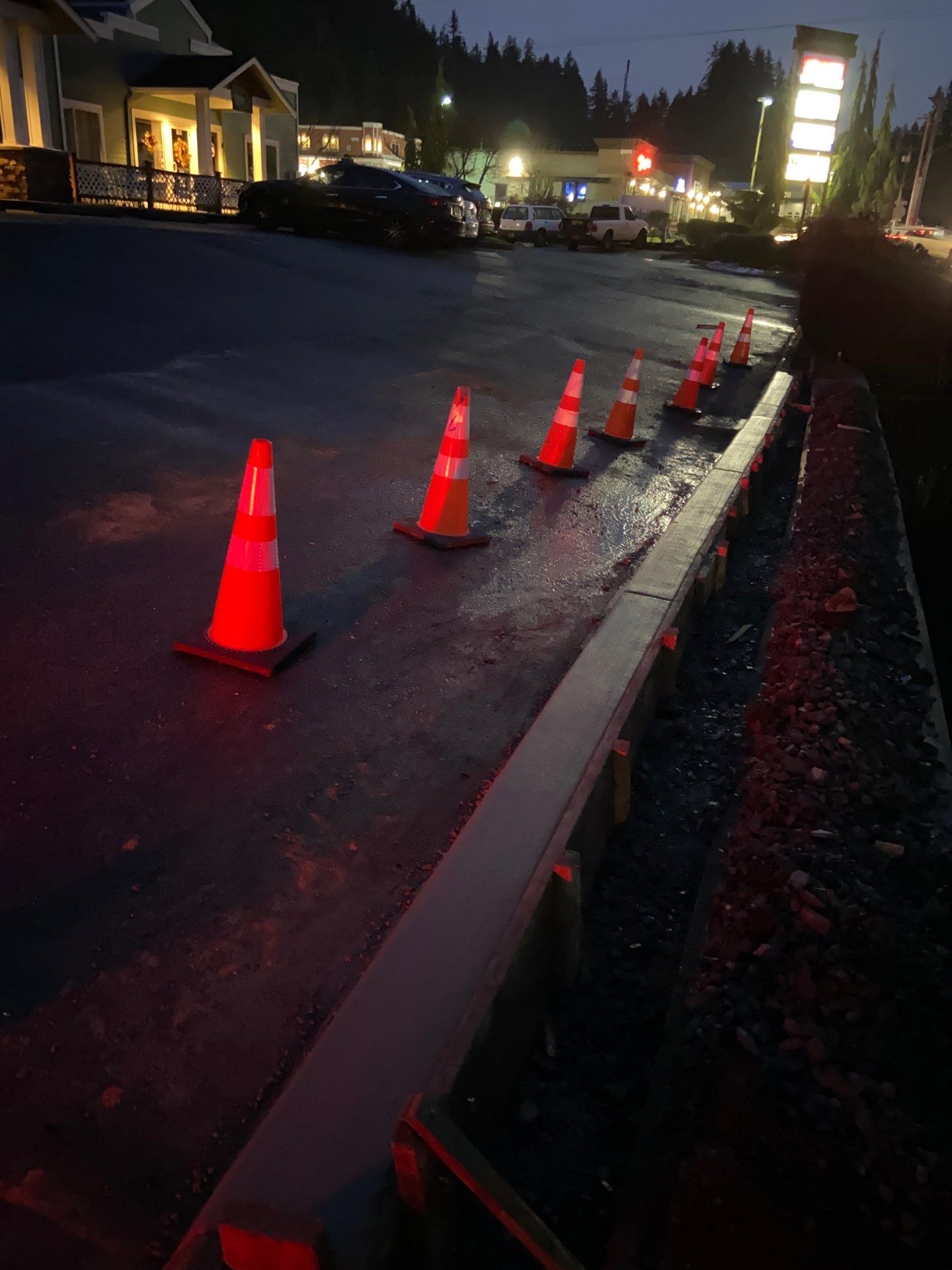 Striping, Asphalt Patch Repair & Concrete Curbing | Edmonds  by Jireh Asphalt & Concrete Inc 