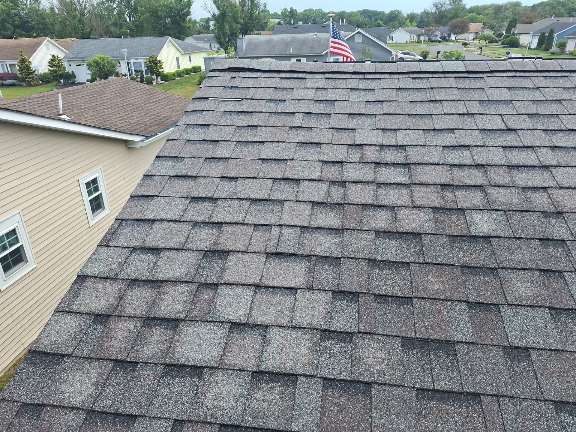 Silver Birch Shingles by Reimagine Roofing